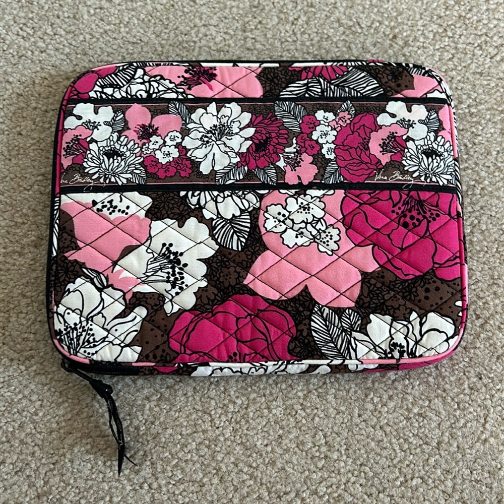 Vera Bradley Pink/Brown Floral IPad Case